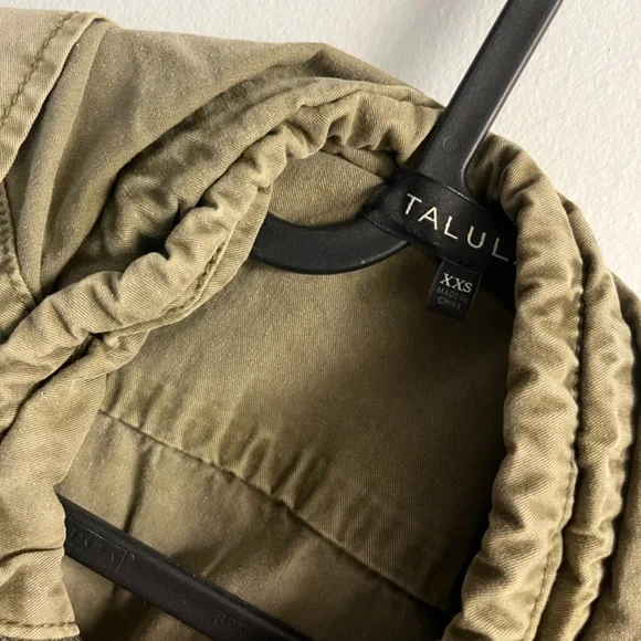 Talula Green Fall Jacket - Picture 2 of 3